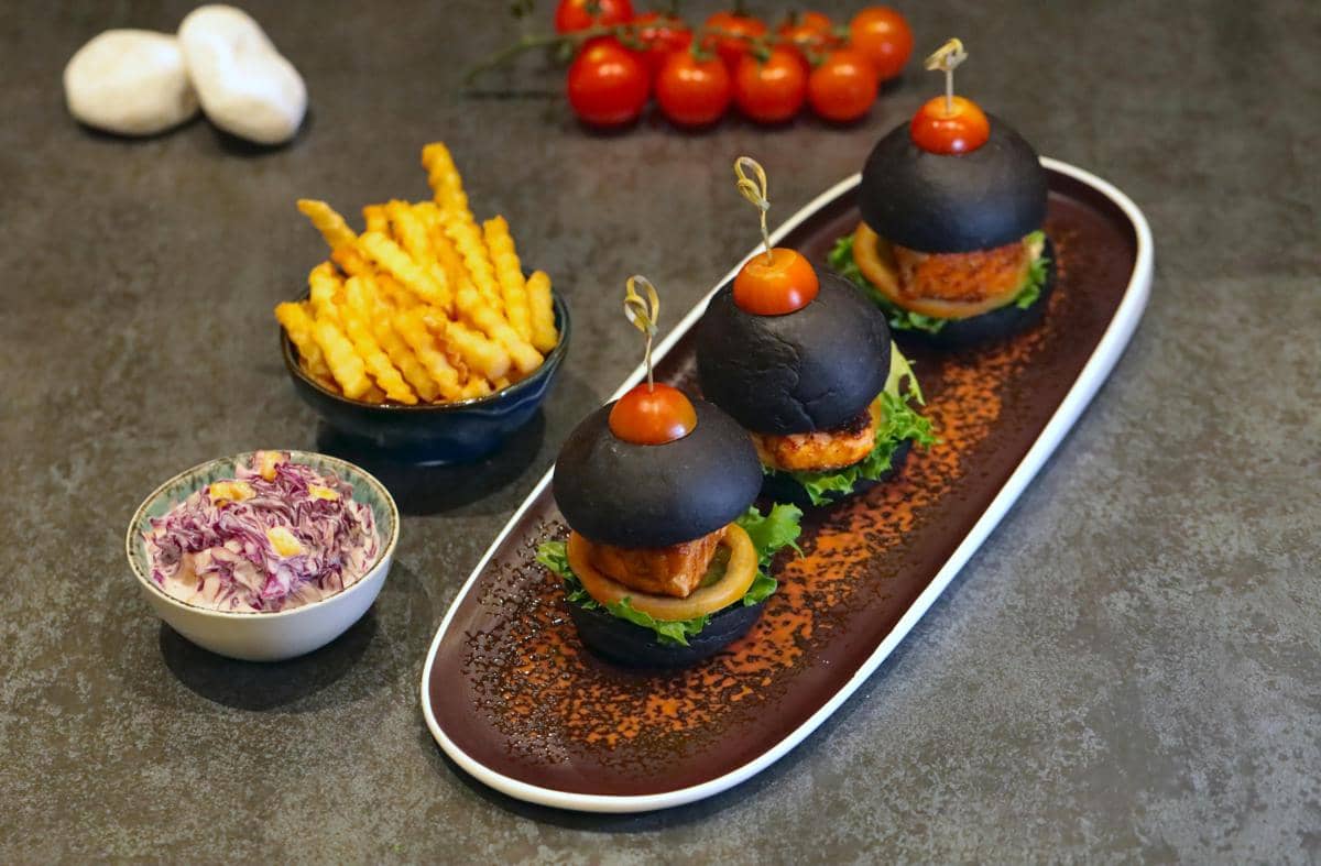 ilustrasi makanan kafe