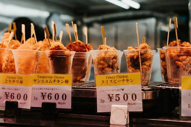 Ilustrasi street food 