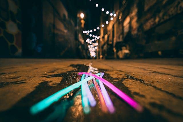 Ilustrasi glow stick 
