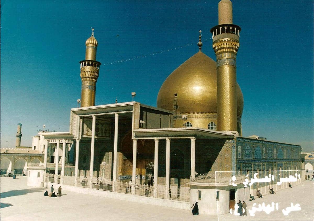 potret Masjid Al-Askari Samarra, Irak
