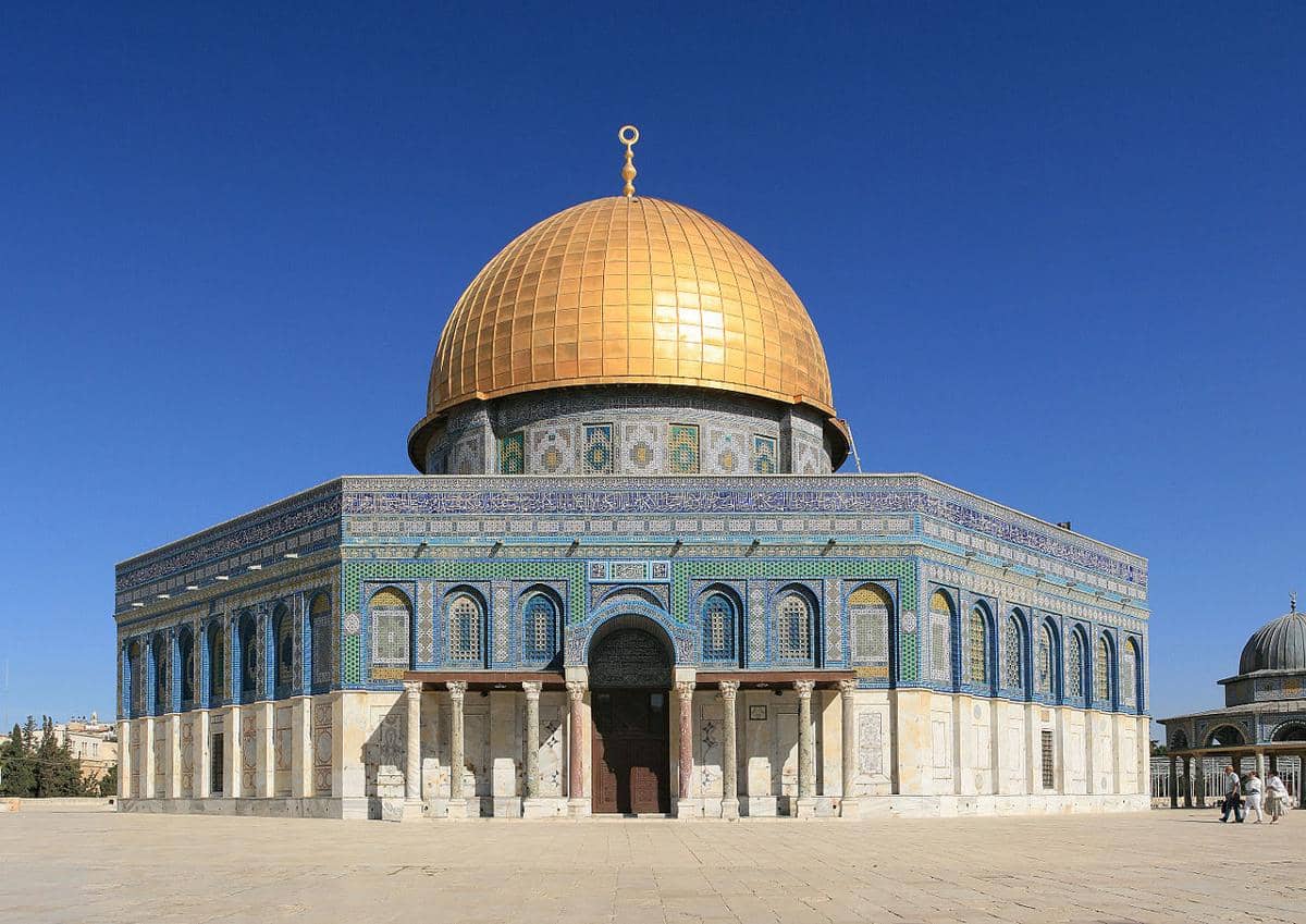 potret Dome of The Rock, Yerusalem