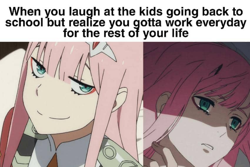 8 Meme Anime tentang Kerasnya Hidup, Masalah Banyak Betul!