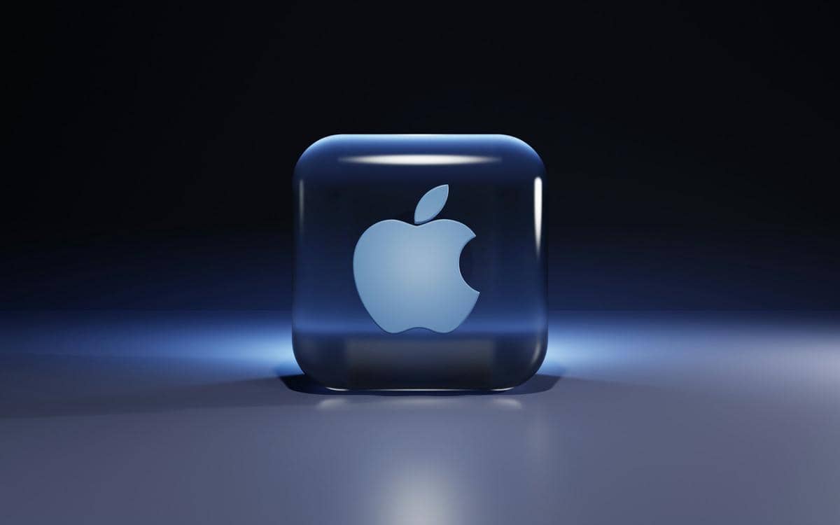 ilustrasi logo Apple