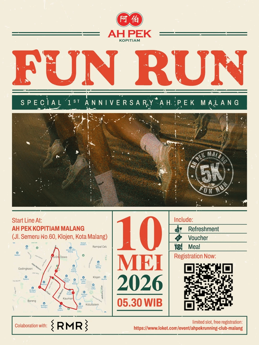 Ah Pek Fun Run 2026 Malang 