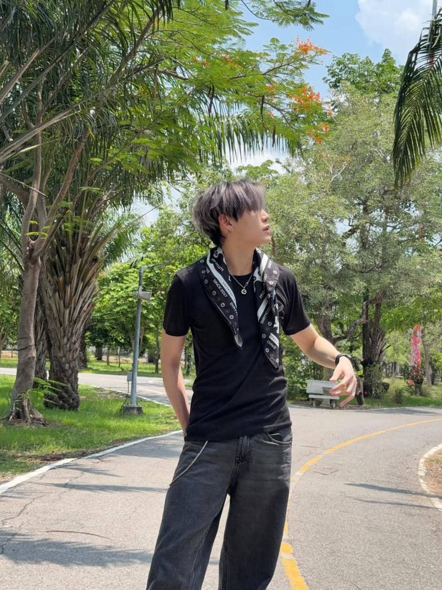 OOTD Liburan ala Boun Noppanut