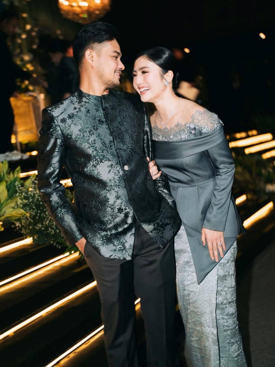 gaya couple ala Febby Rastanty dan Drajad Djumantara 
