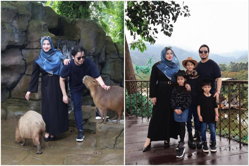 9 Potret Keluarga Tasyi Athasyia Berlibur di Enchanting Valley, Bogor