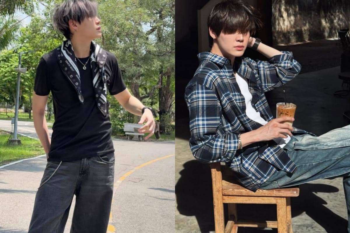 7 Inspirasi Outfit Liburan ala Boun Noppanut, Selalu Atraktif!