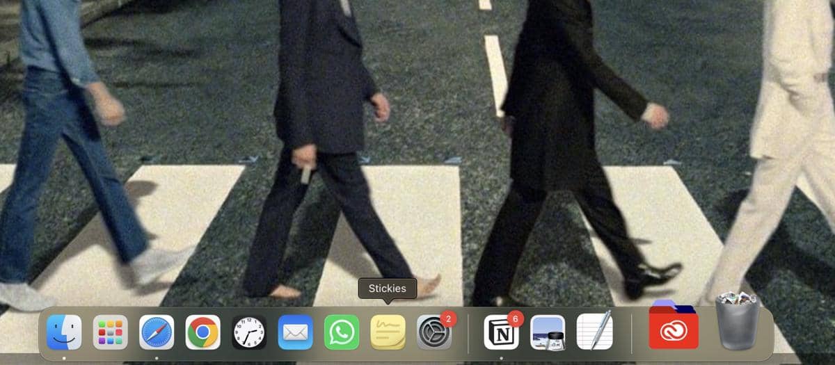 Dock di MacBook