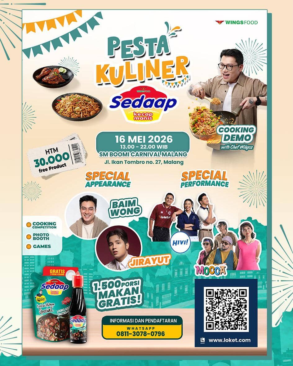 Pesta Kuliner Kecap Sedaap 2026 Kota Malang
