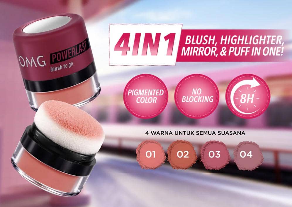 OMG Powerlast Blush To Go