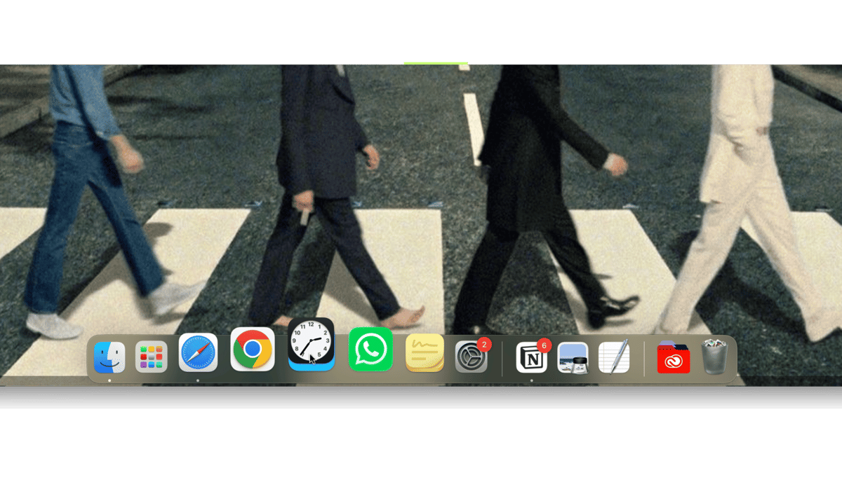 Dock di MacBook