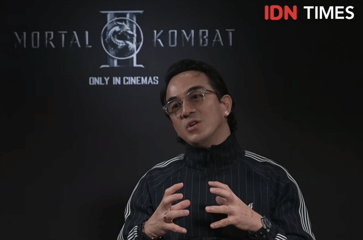 Joe Taslim dalam wawancara untuk Mortal Kombat 2 