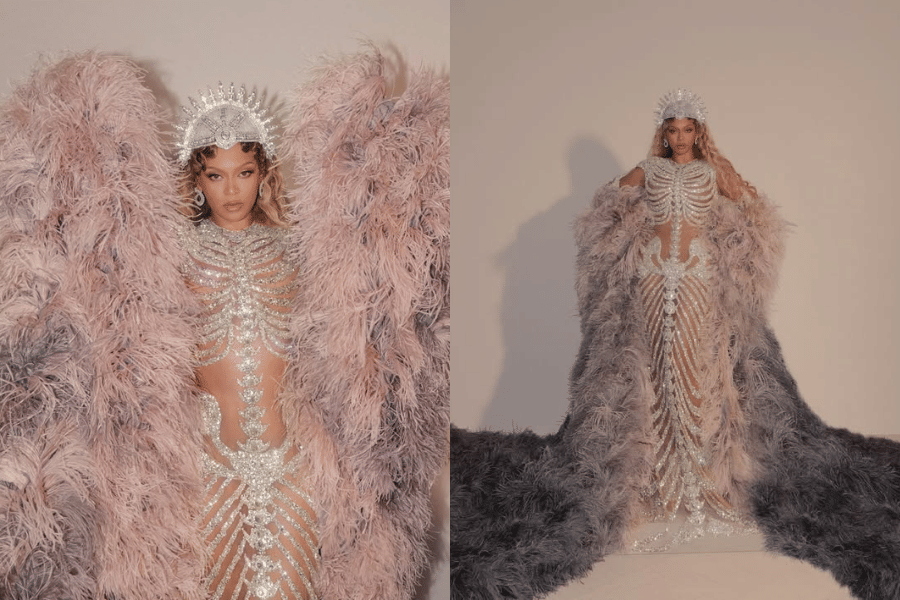 Detail Look Beyonce di Met Gala 2026, Comeback dengan Gaun "Kerangka"