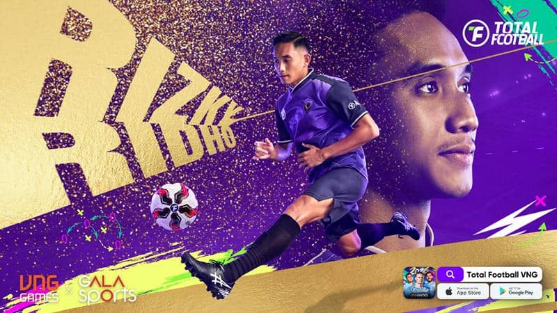Rizky Ridho Resmi Jadi Brand Ambassador Total Football VNG Indonesia!