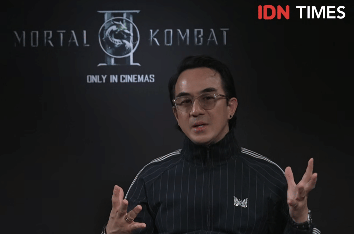 Joe Taslim dalam wawancara untuk Mortal Kombat 2