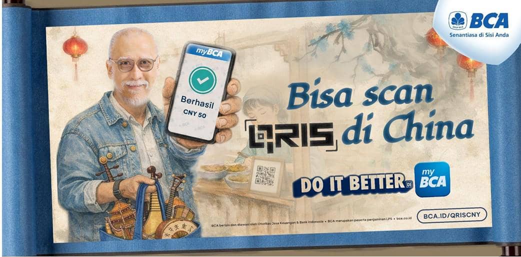 Transaksi di Luar Negeri Makin Praktis, BCA Hadirkan QRIS Cross Border
