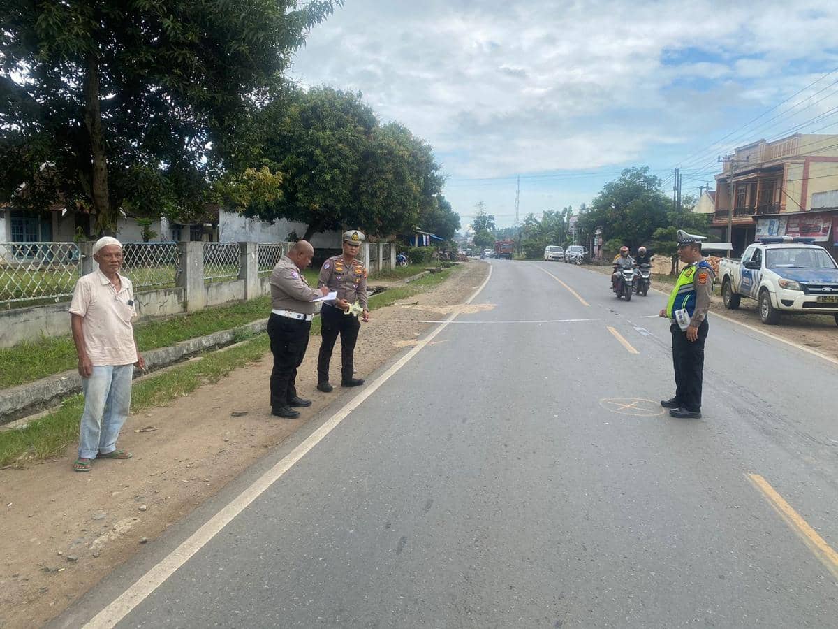 Diseruduk Truk, Pemotor Ibu dan Balita di Lampung Utara Meninggal
