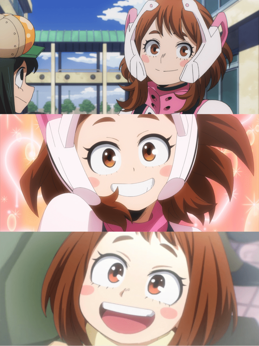 Transformasi Karakter My Hero Academia