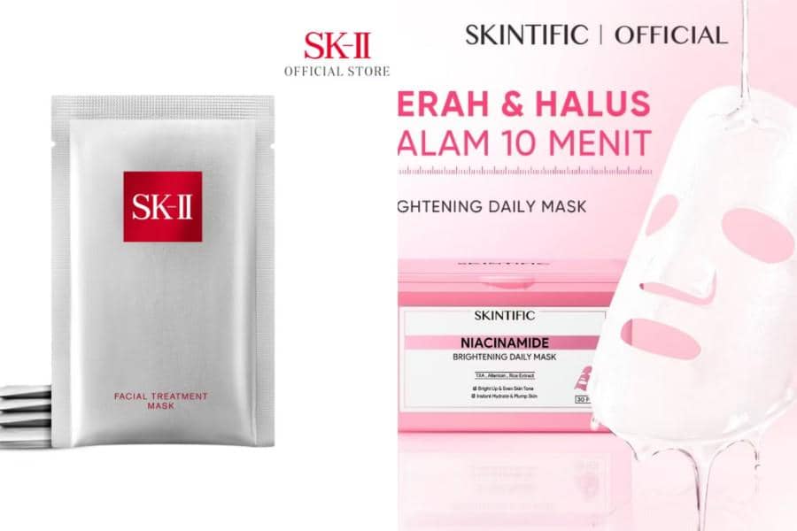 Berasa Facial di Salon, 5 Sheet Mask Premium Harga Start Rp100 Ribuan