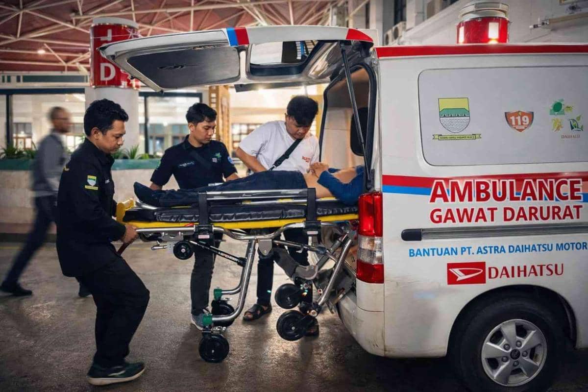 Kecelakaan Jadi Panggilan Terbanyak 119 Bandung, Jalanan Kian Rawan