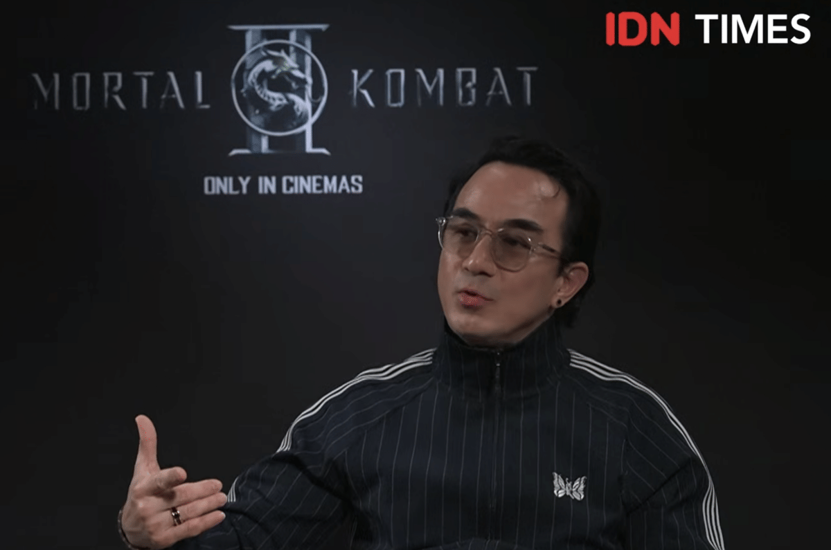 Joe Taslim dalam wawancara untuk Mortal Kombat 2 