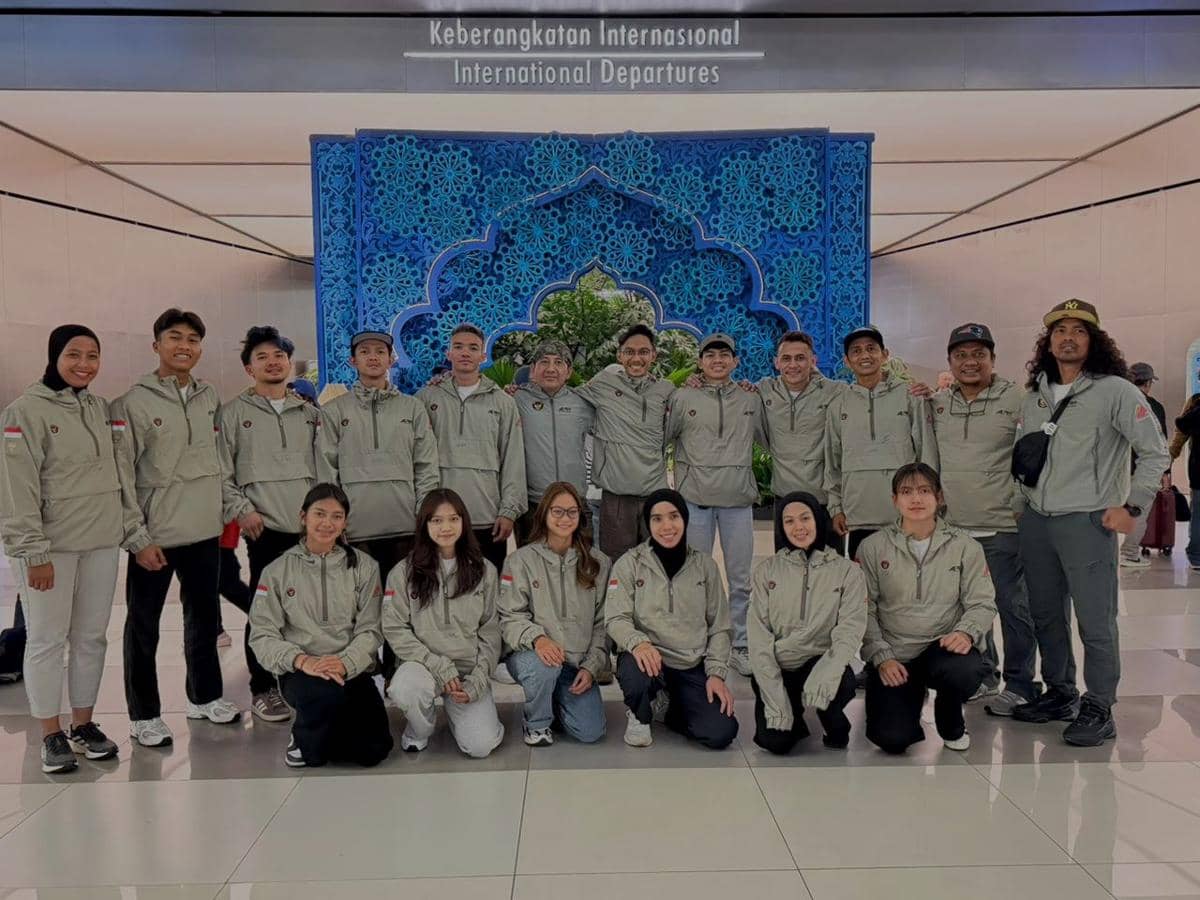 Tim panjat tebing bersiap berlaga di World Climbing series Wujiang 2026 (dok.FPTI)