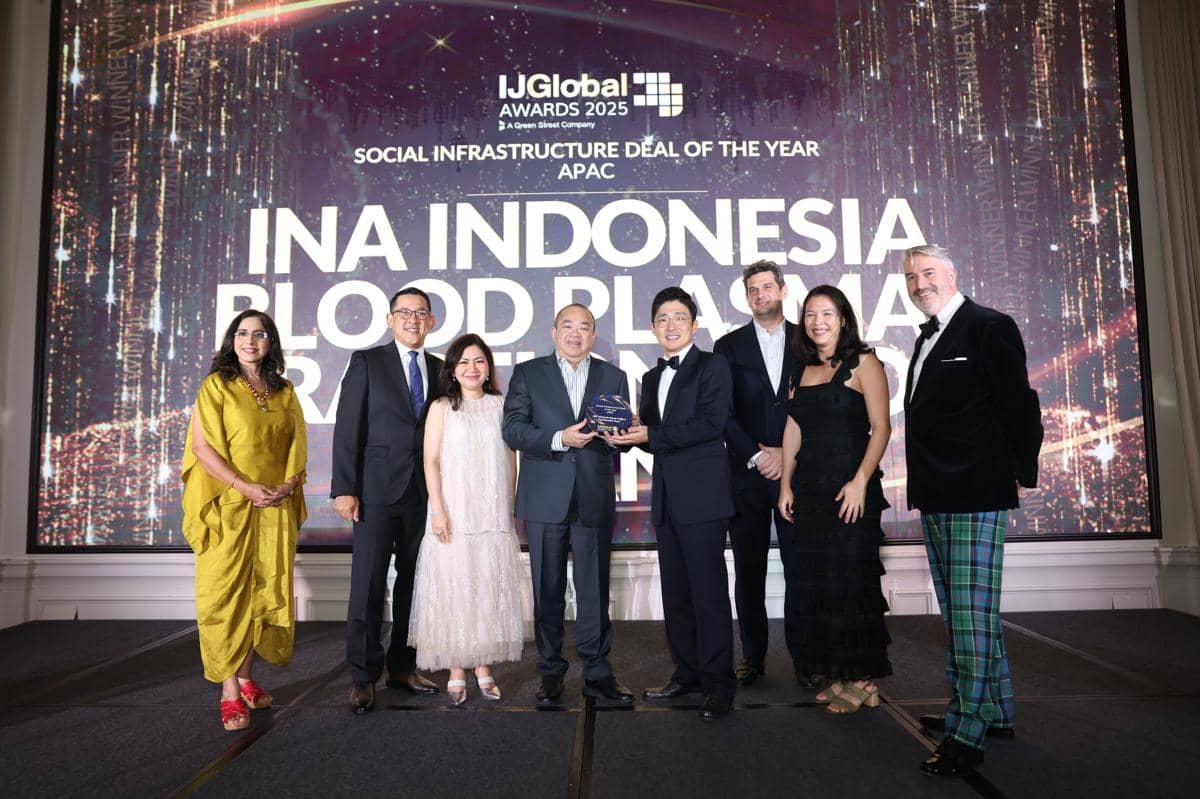 Fasilitas Fraksionasi Plasma Indonesia Raih Award Social Infrastructure Deal of the Year