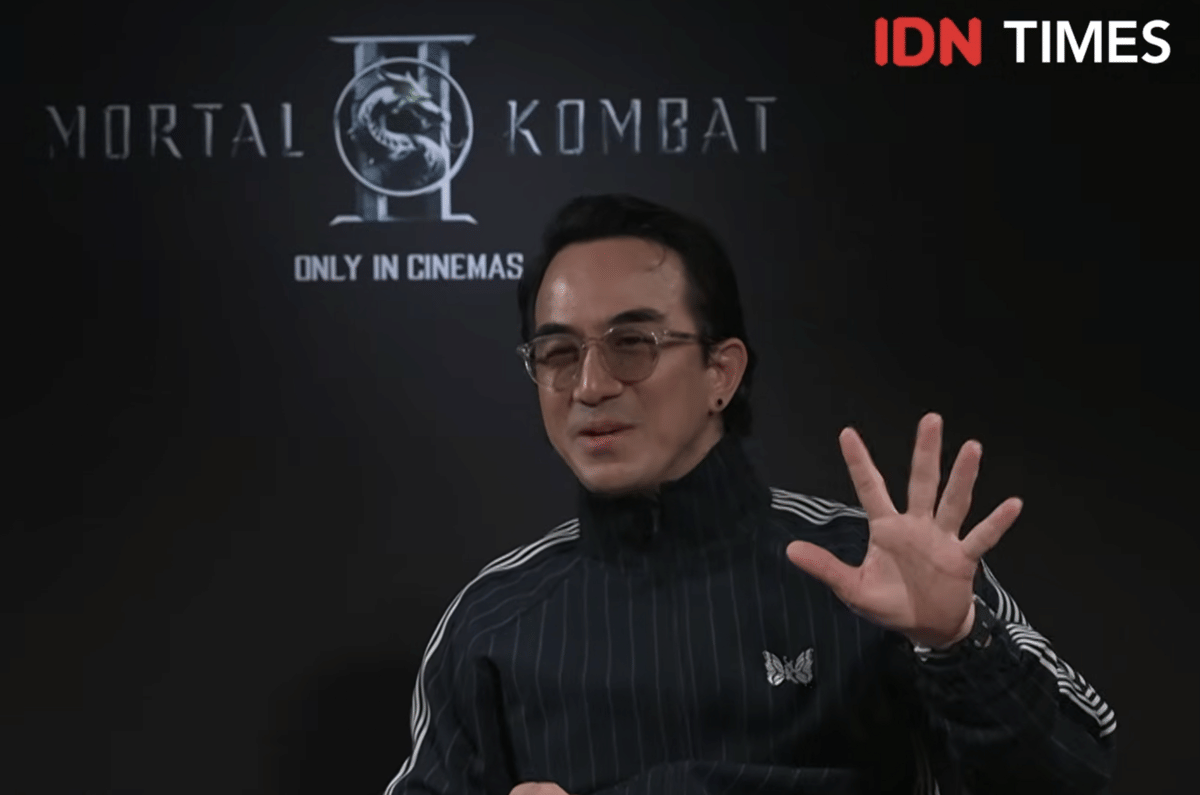Joe Taslim dalam wawancara untuk Mortal Kombat 2 