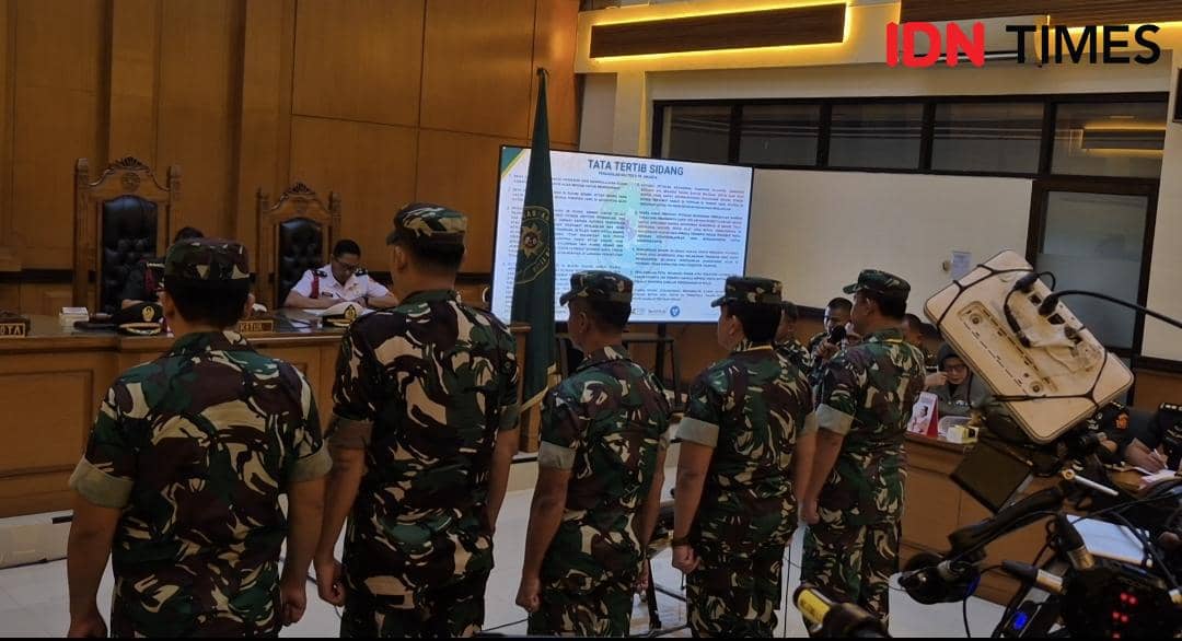 Andrie Yunus, Pengadilan Militer