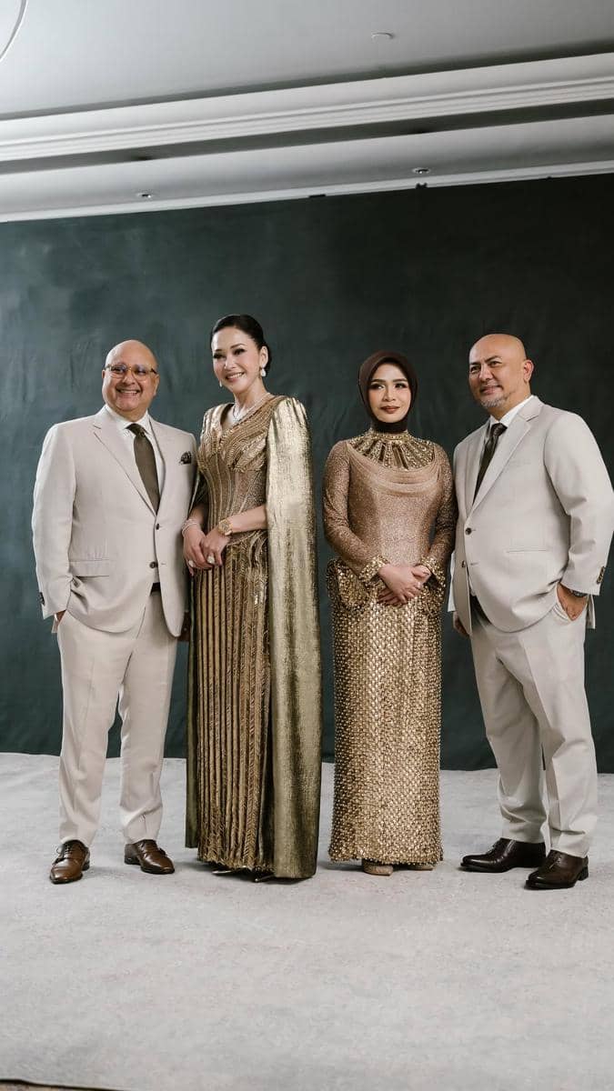 Maia Estianty di pernikahan El Rumi dan Syifa Hadju