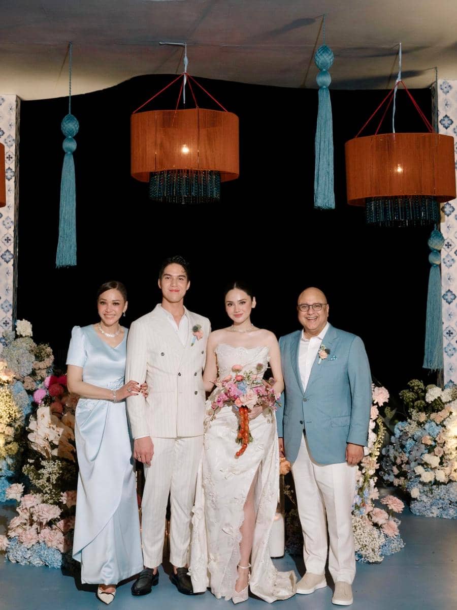 Maia Estianty di pernikahan El Rumi dan Syifa Hadju