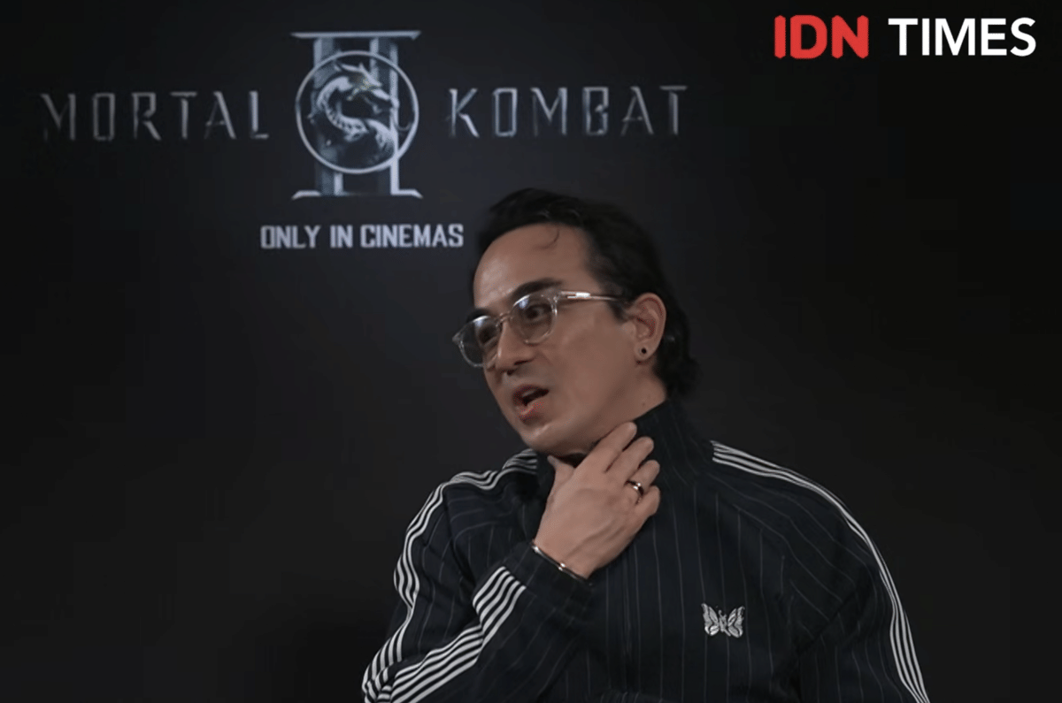 Joe Taslim dalam wawancara untuk Mortal Kombat 2 