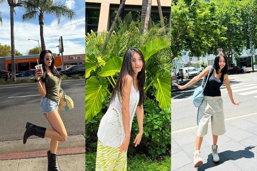 7 Gaya Musim Panas ala Bora Eks Sistar, Simpel Mudah Disontek!