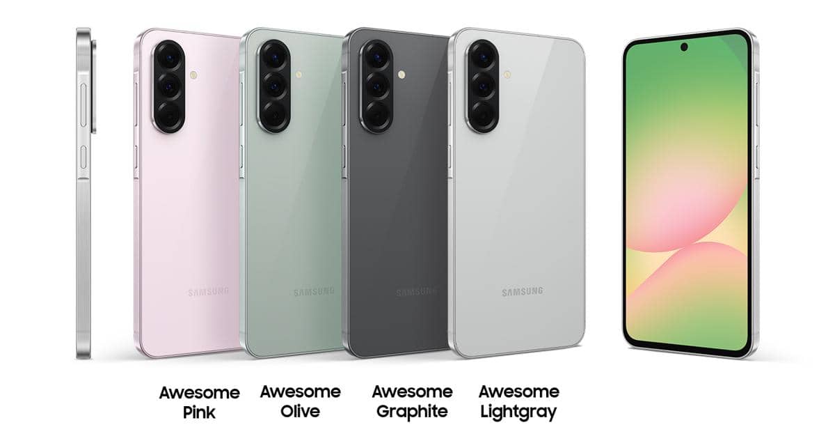 tampilan Samsung Galaxy A56 5G 