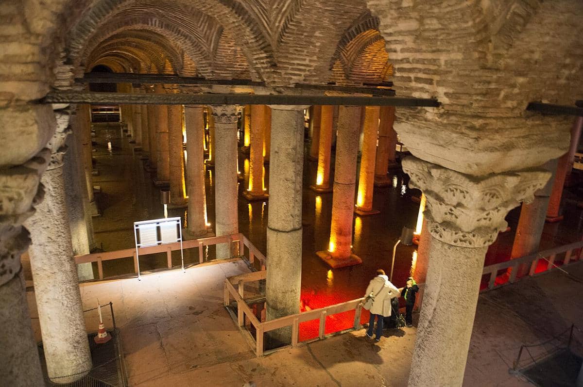 Basilica Cistern, Turki 
