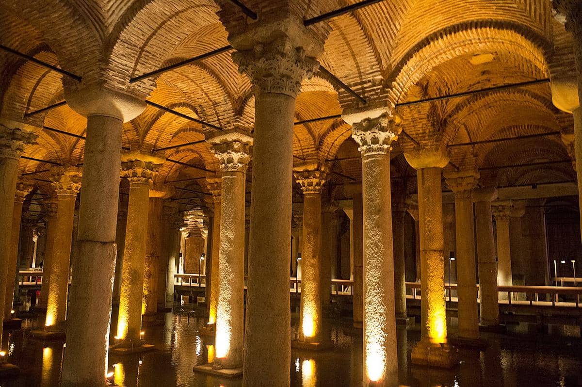 Basilica Cistern, Turki 