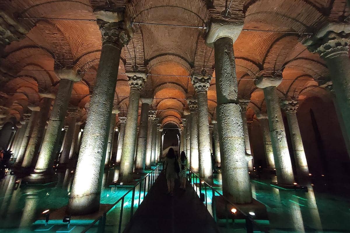 Basilica Cistern, Turki 