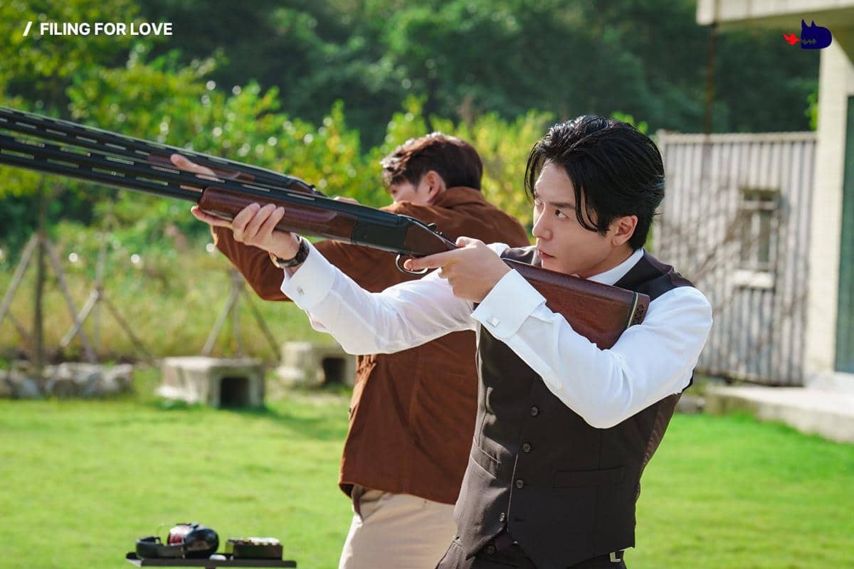 Kang Sang Joon dan Kim Jae Wook di Filing for Love
