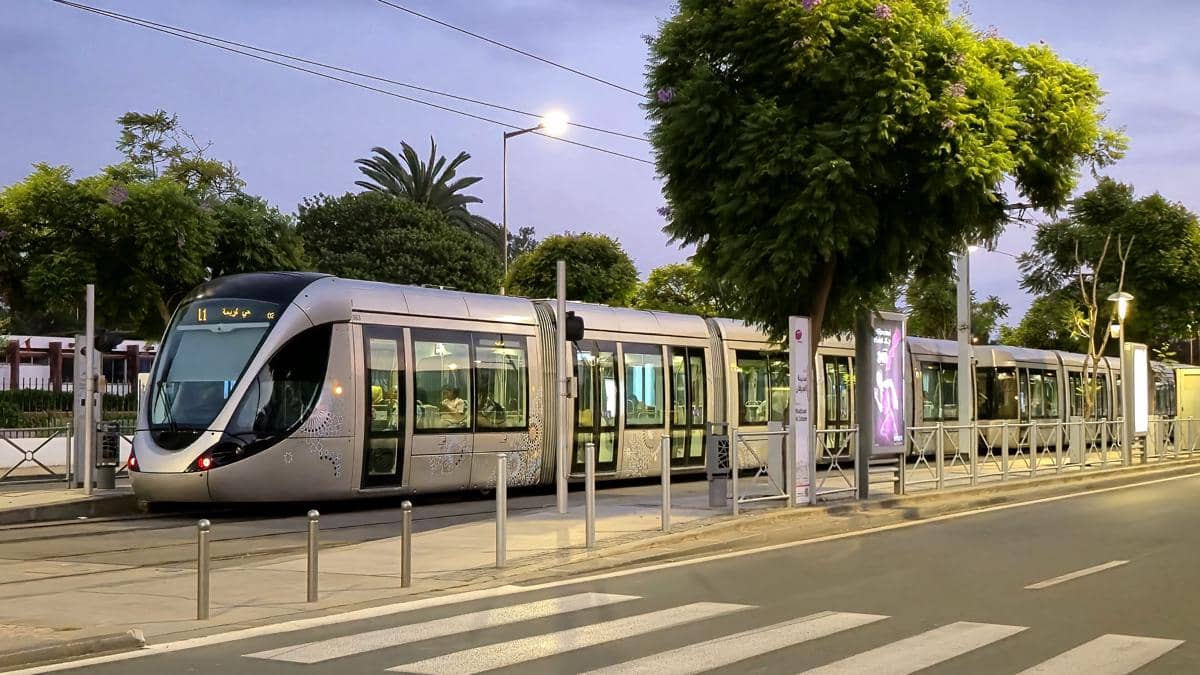 trem Rabat–Salé menjadi simbol modernisasi transportasi di ibu kota Maroko.