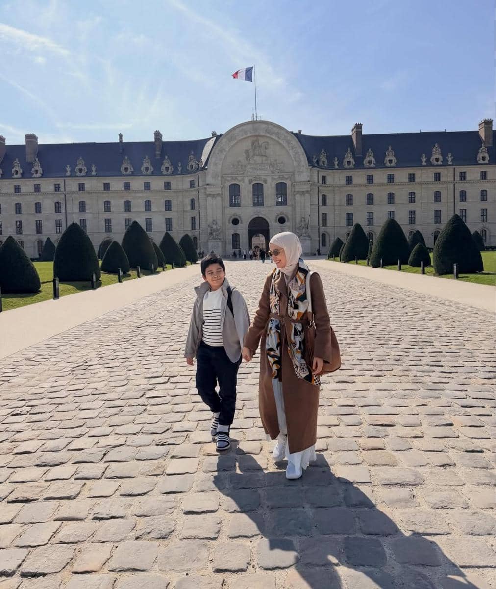 OOTD ibu dan anak ala Shireen Sungkar