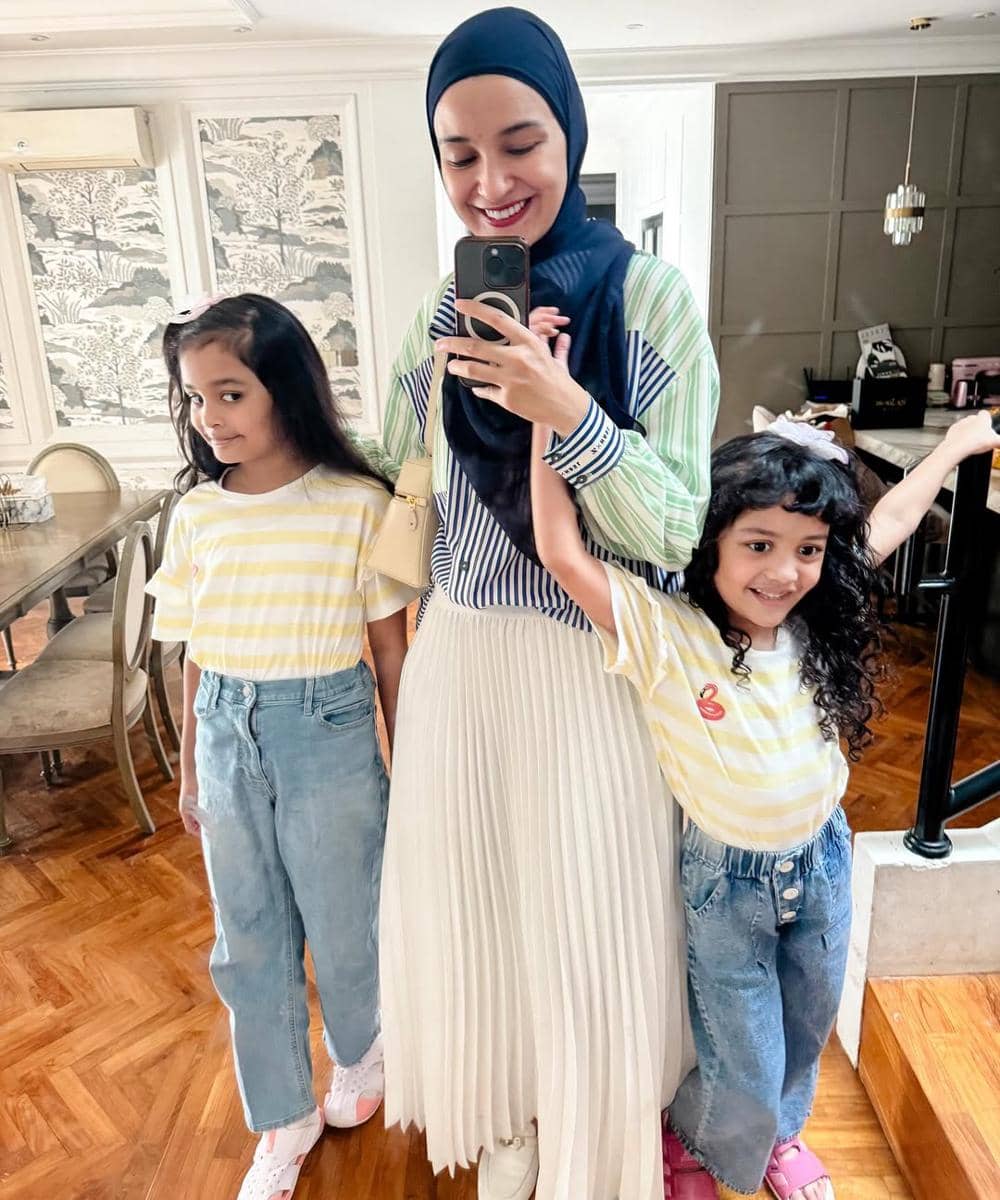OOTD ibu dan anak ala Shireen Sungkar 