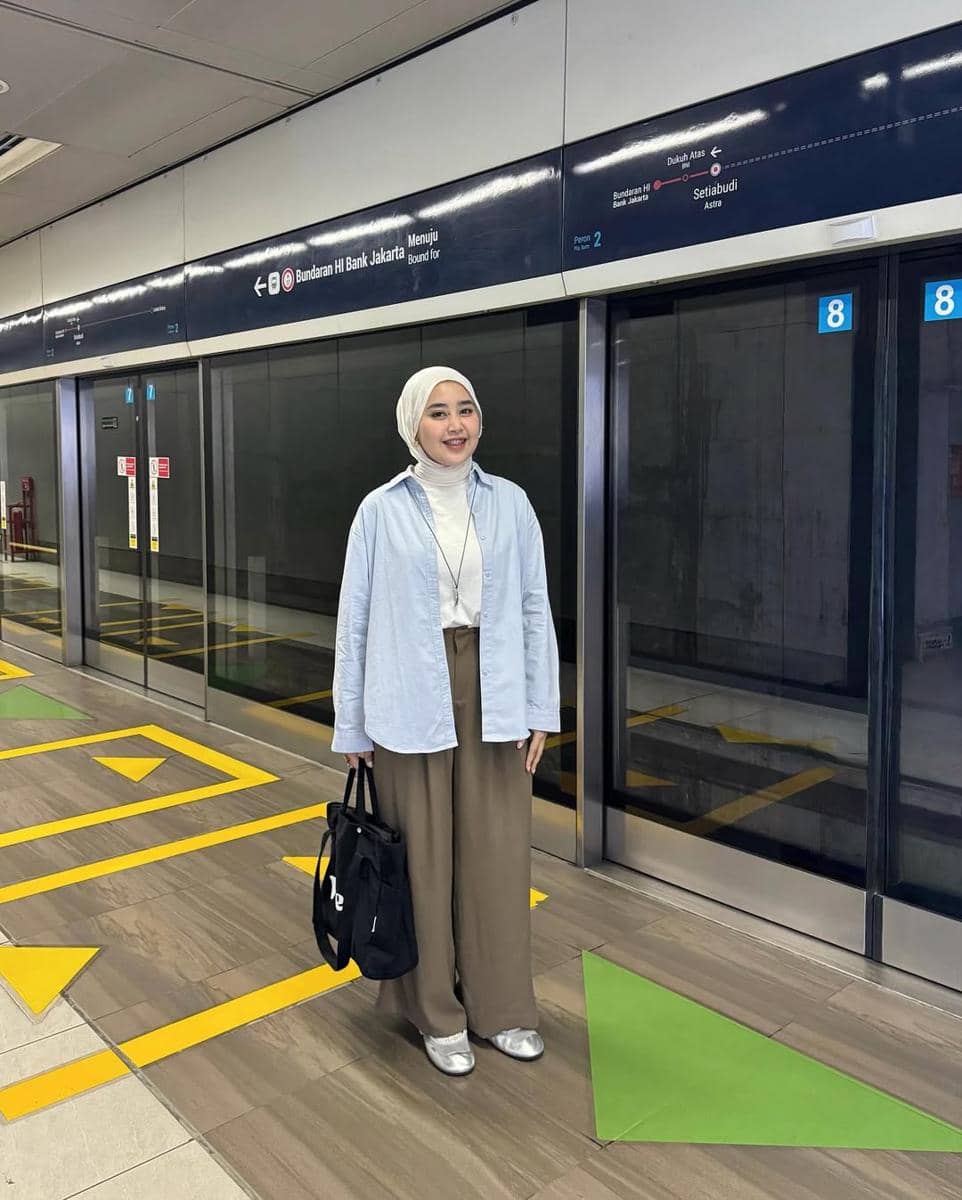 OOTD Cewek Petite ala Meilan Indrajati