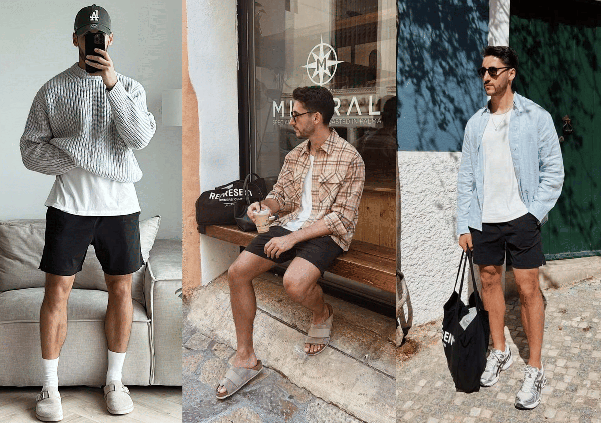 7 Ide OOTD Celana Pendek di Atas Lutut, Cowok Wajib Tahu!