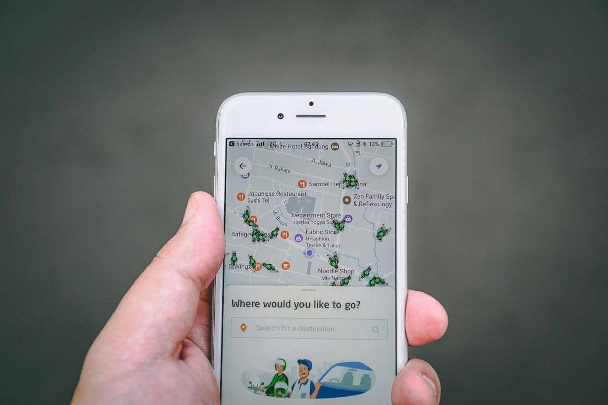 ilustrasi Gojek, ojek online