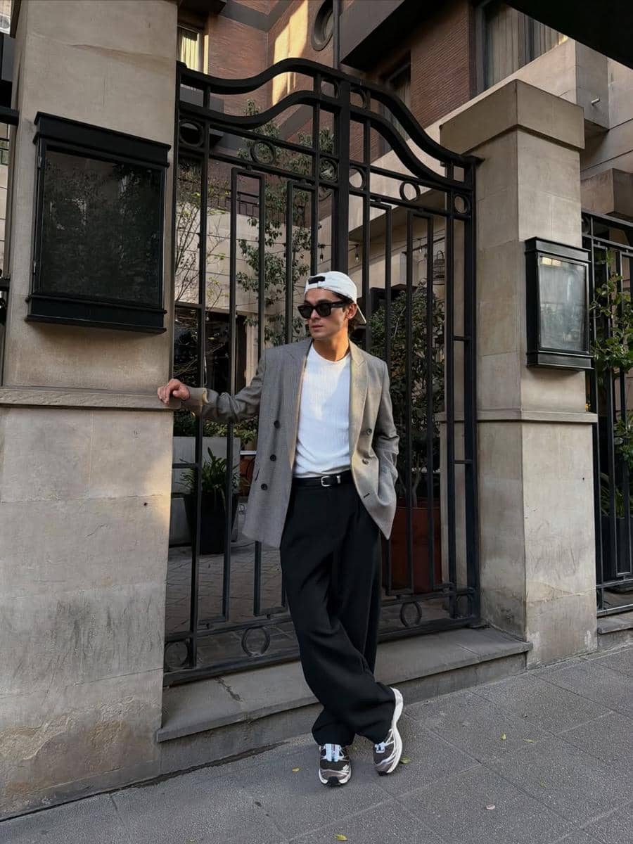OOTD blazer cowok