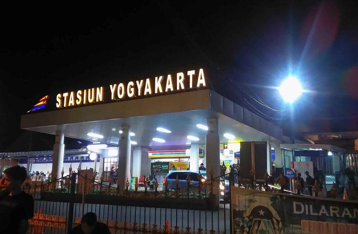 potret Stasiun Yogyakarta
