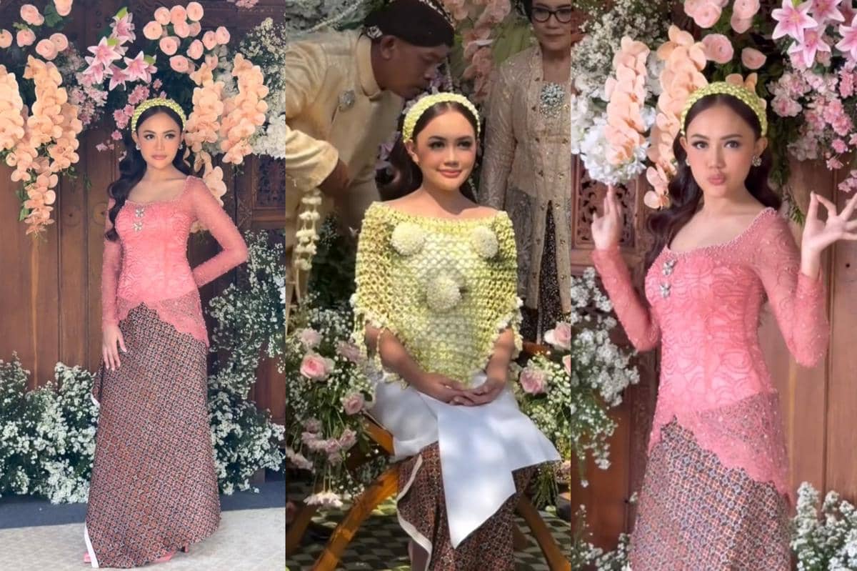 7 Referensi Kebaya dan Makeup Siraman Yosika Ayumi, Anggun Flawless!
