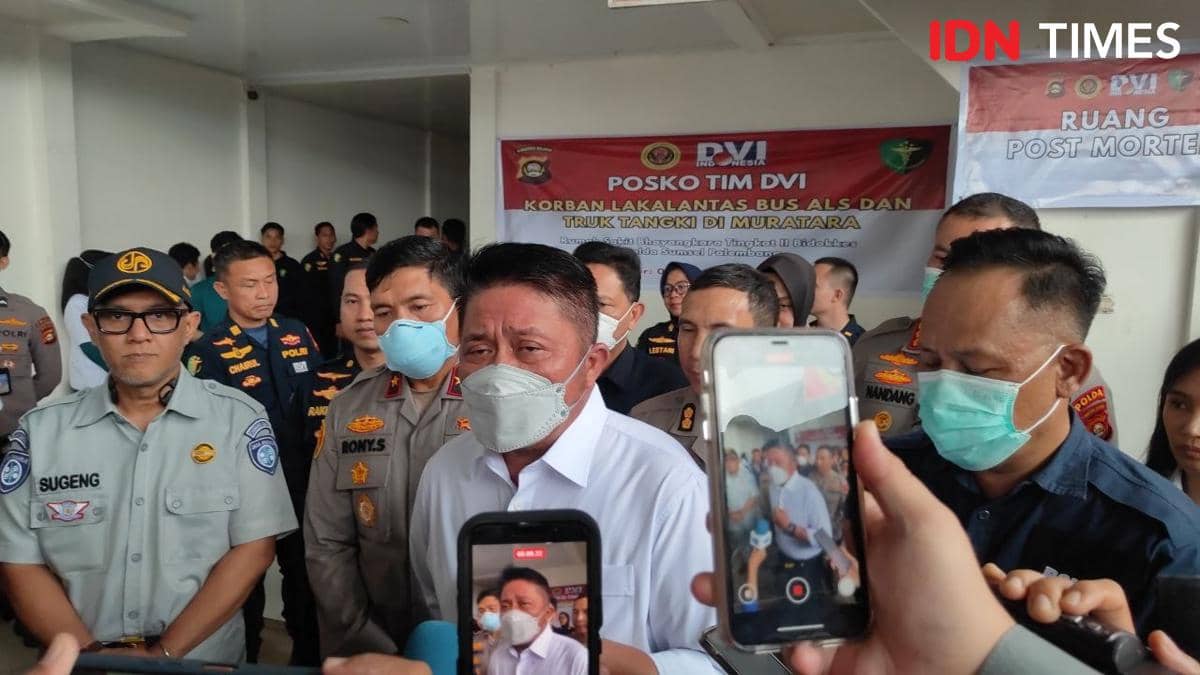 Herman Deru Serahkan Penyelidikan Kecelakaan Bus ALS ke Polisi