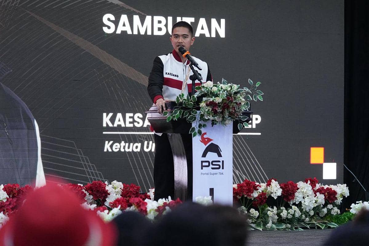 Kala Kaesang Minta Kader Menangkan PSI di Papua Tengah pada Pemilu 2029
